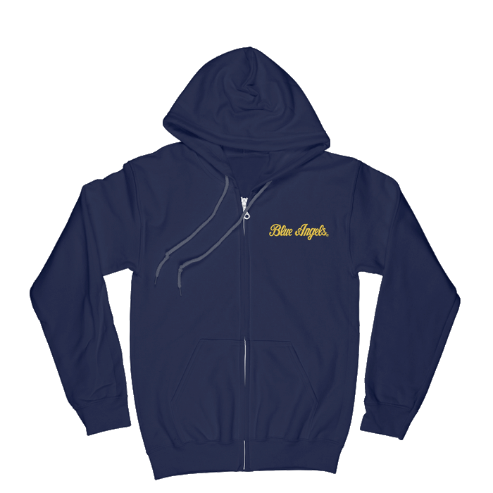 Blue Angels Zip-Up Hoodie