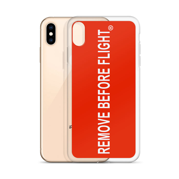 Remove Before Flight iPhone Case