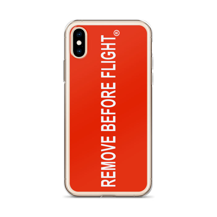 Remove Before Flight iPhone Case