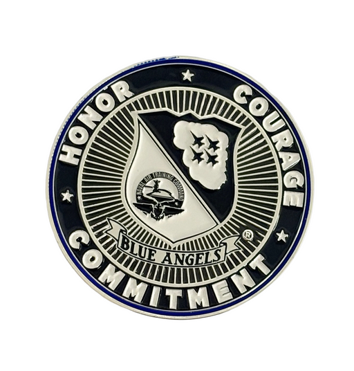 BLUE ANGELS CHALLENGE COIN