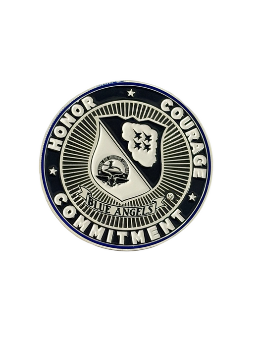 NEW BLUE ANGELS CHALLENGE COIN