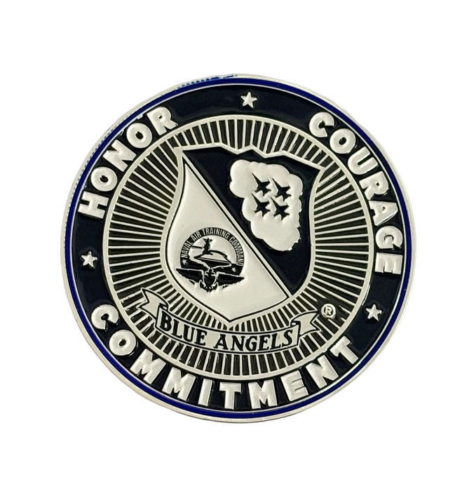 BLUE ANGELS CHALLENGE COIN