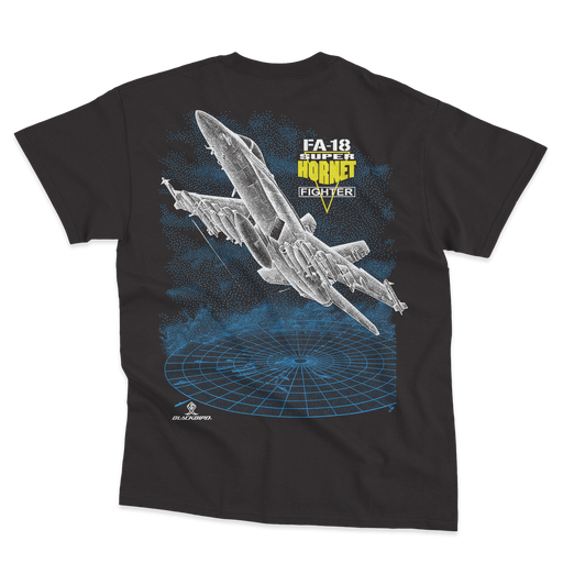 F-18 HUNTER KILLER YOUTH TEE (FRONT WOLF GRAPHIC)