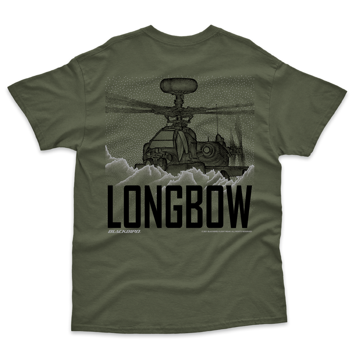 AH-64 APACHE LONGBOW TEE SHIRTS I BLACKBIRD® FLIGHT WEAR — Blackbird ...