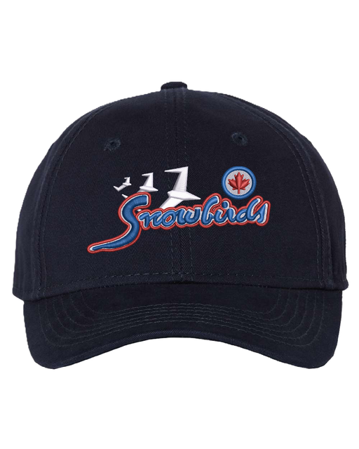 Canadian Snowbirds Script Dad Hat