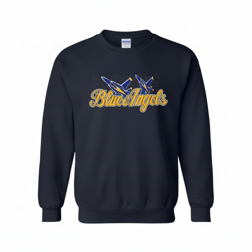 BLUE ANGELS HELMET HEAD II - CREWNECK SWEATER