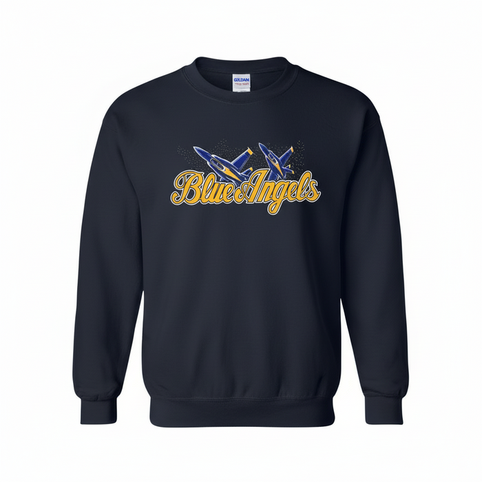 BLUE ANGELS HELMET HEAD II - CREWNECK SWEATER