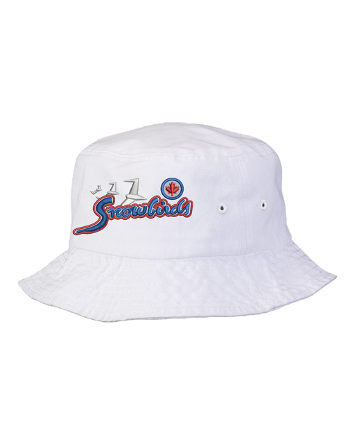 Canadian Snowbirds Script Bucket Hat