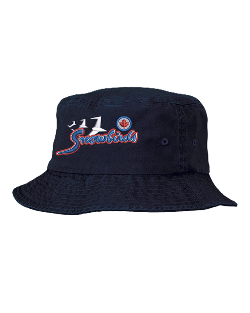 Canadian Snowbirds Script Bucket Hat