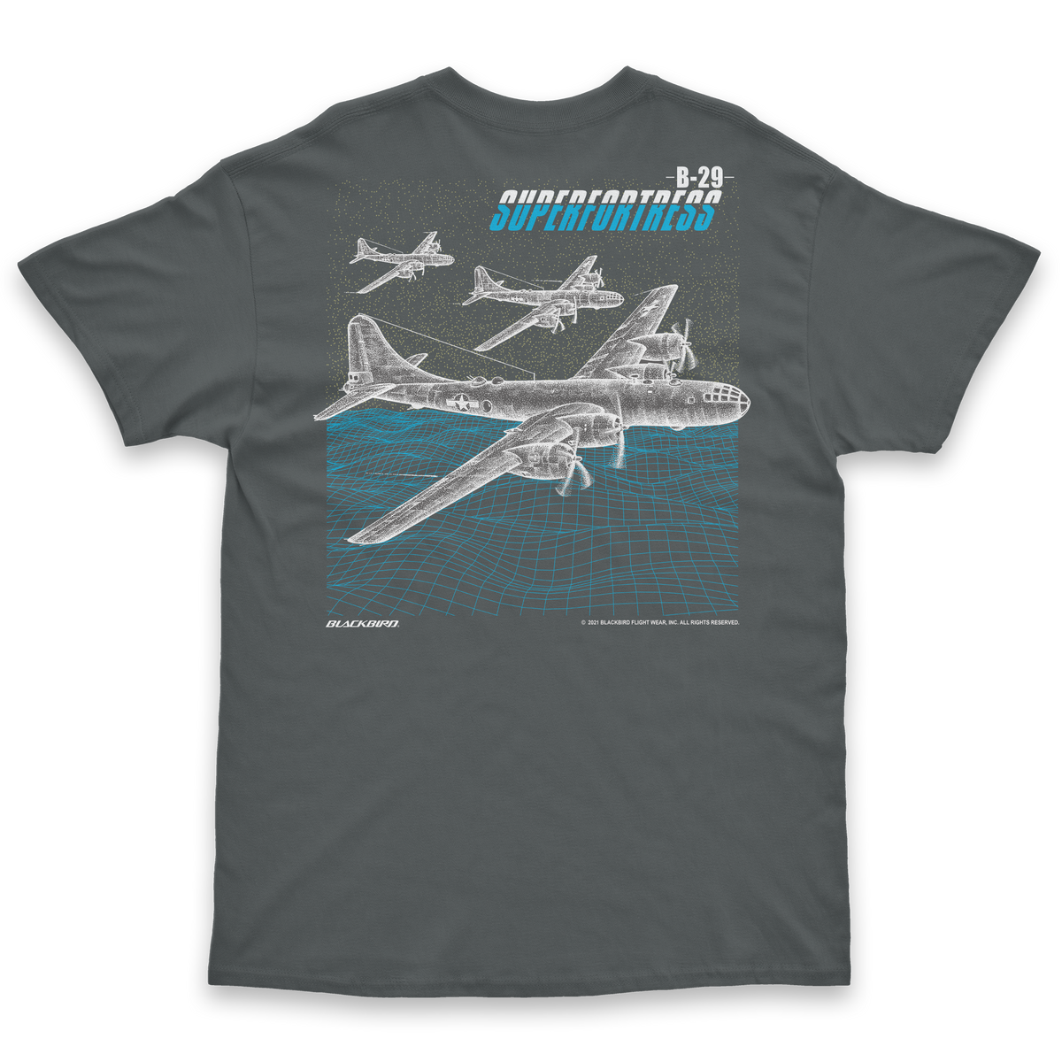 B-29 SUPERFORTRESS TEE SHIRT I BLACKBIRD® FLIGHT WEAR — Blackbird ...