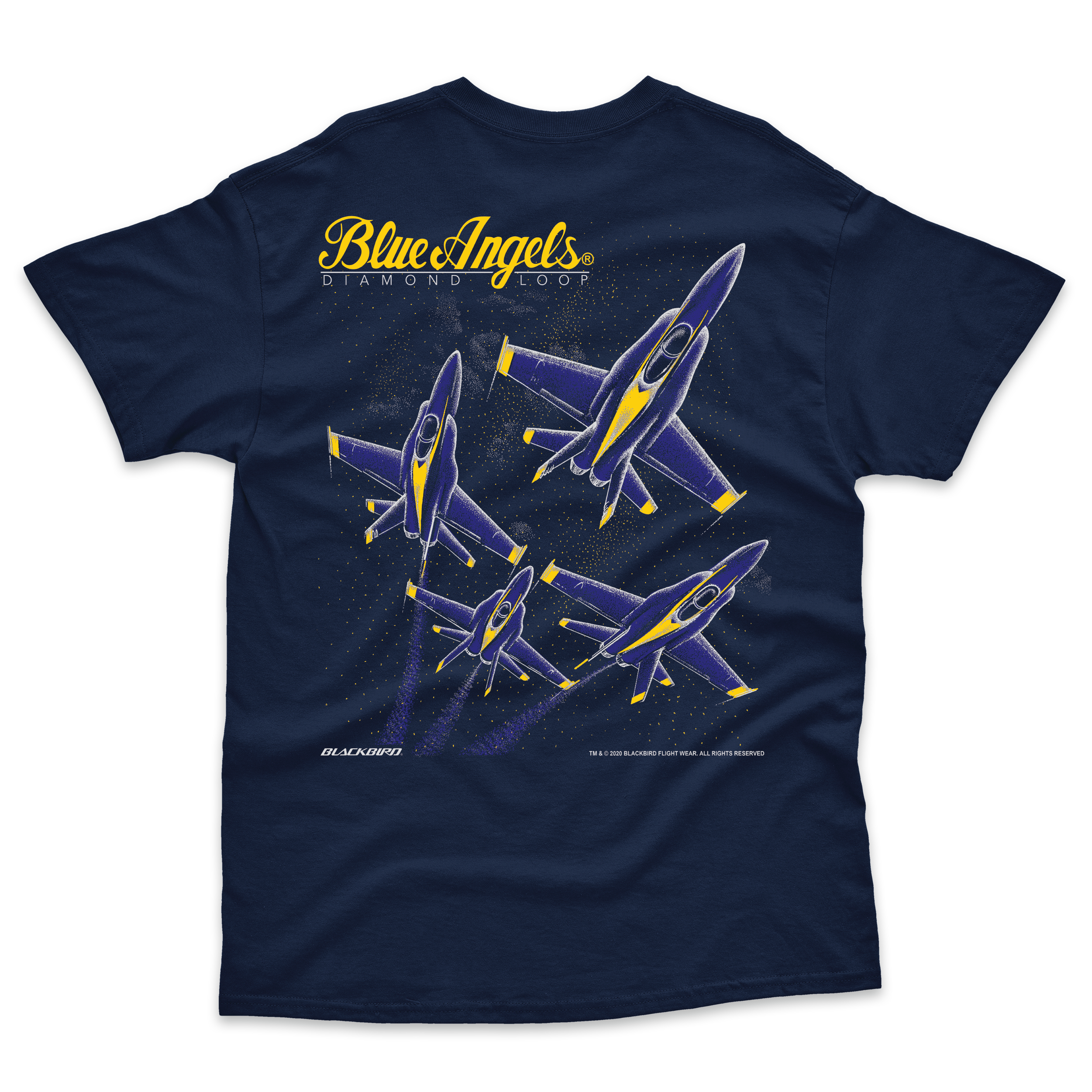 Blue Angel Merch Custom Name US Navy Blue Angels Chronology 70th Blue Print  main image 4