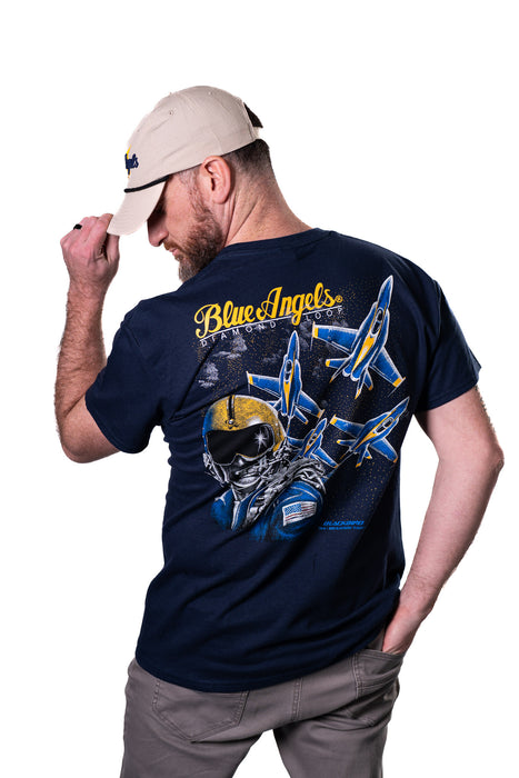 BLUE ANGELS DIAMOND LOOP