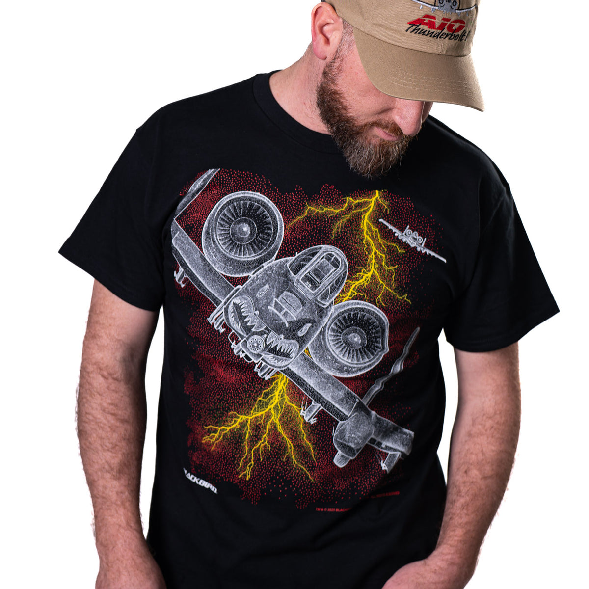 A-10 THUNDERBOLT TEE SHIRT I BLACKBIRD® FLIGHT WEAR — Blackbird