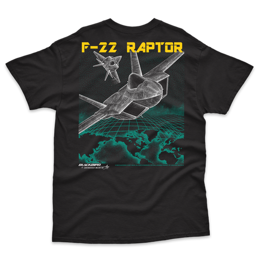 F-22 THE LOCKHEED RAPTOR YOUTH TEE