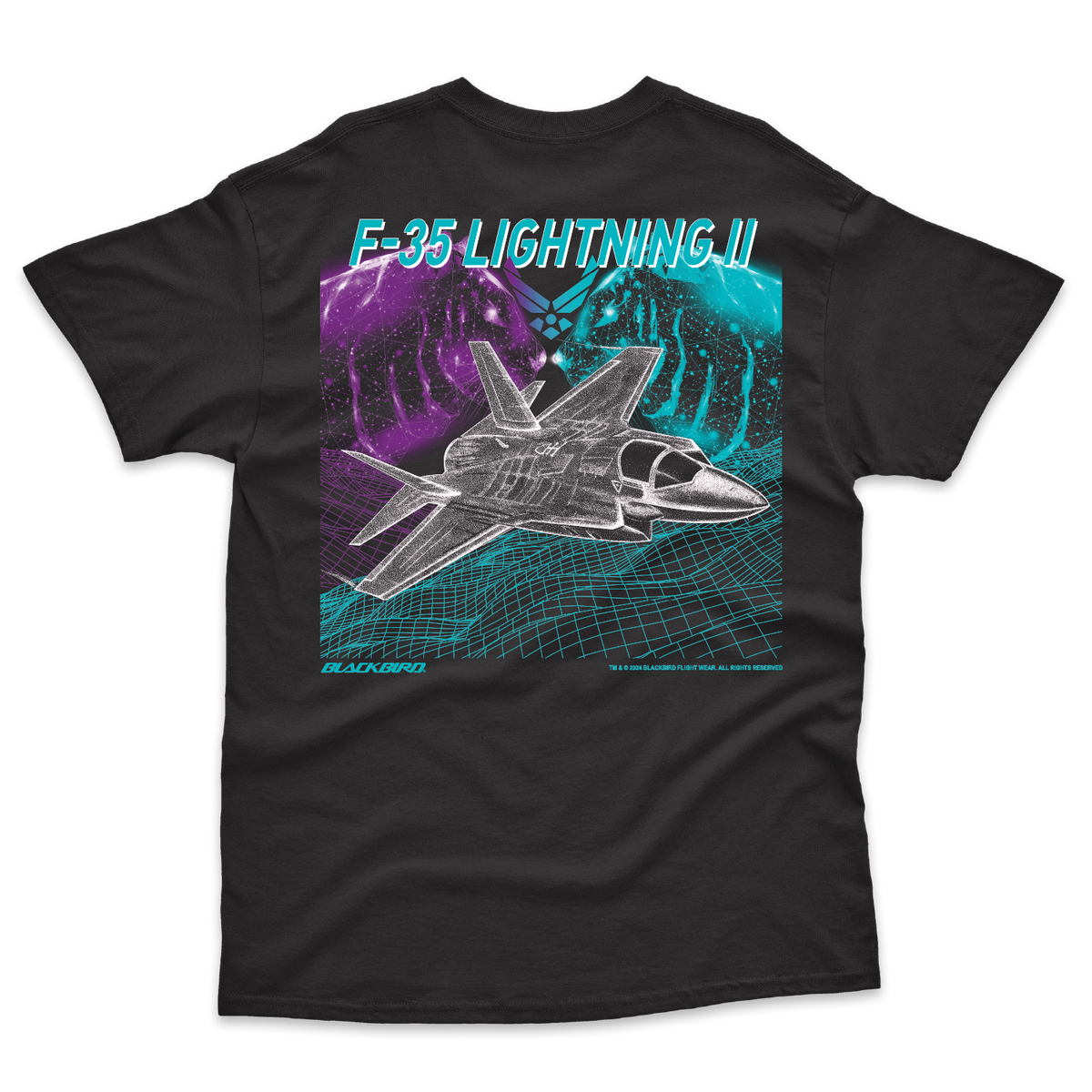 F-35 LIGHTNING 2 TEE SHIRTS I BLACKBIRD® FLIGHT WEAR — Blackbird Flight ...