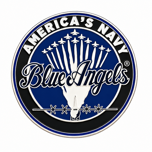 BLUE ANGELS CHALLENGE COIN