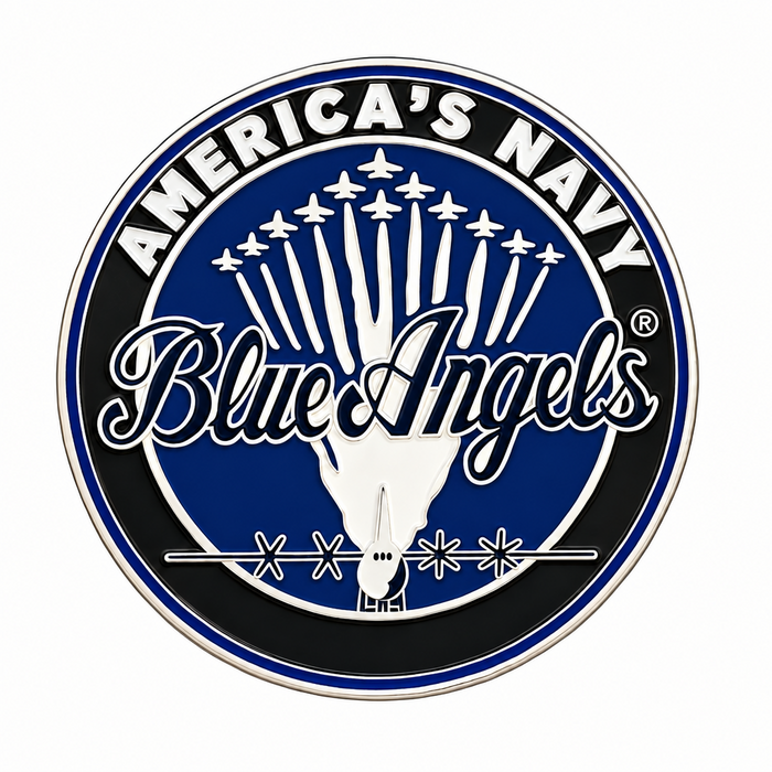 BLUE ANGELS CHALLENGE COIN