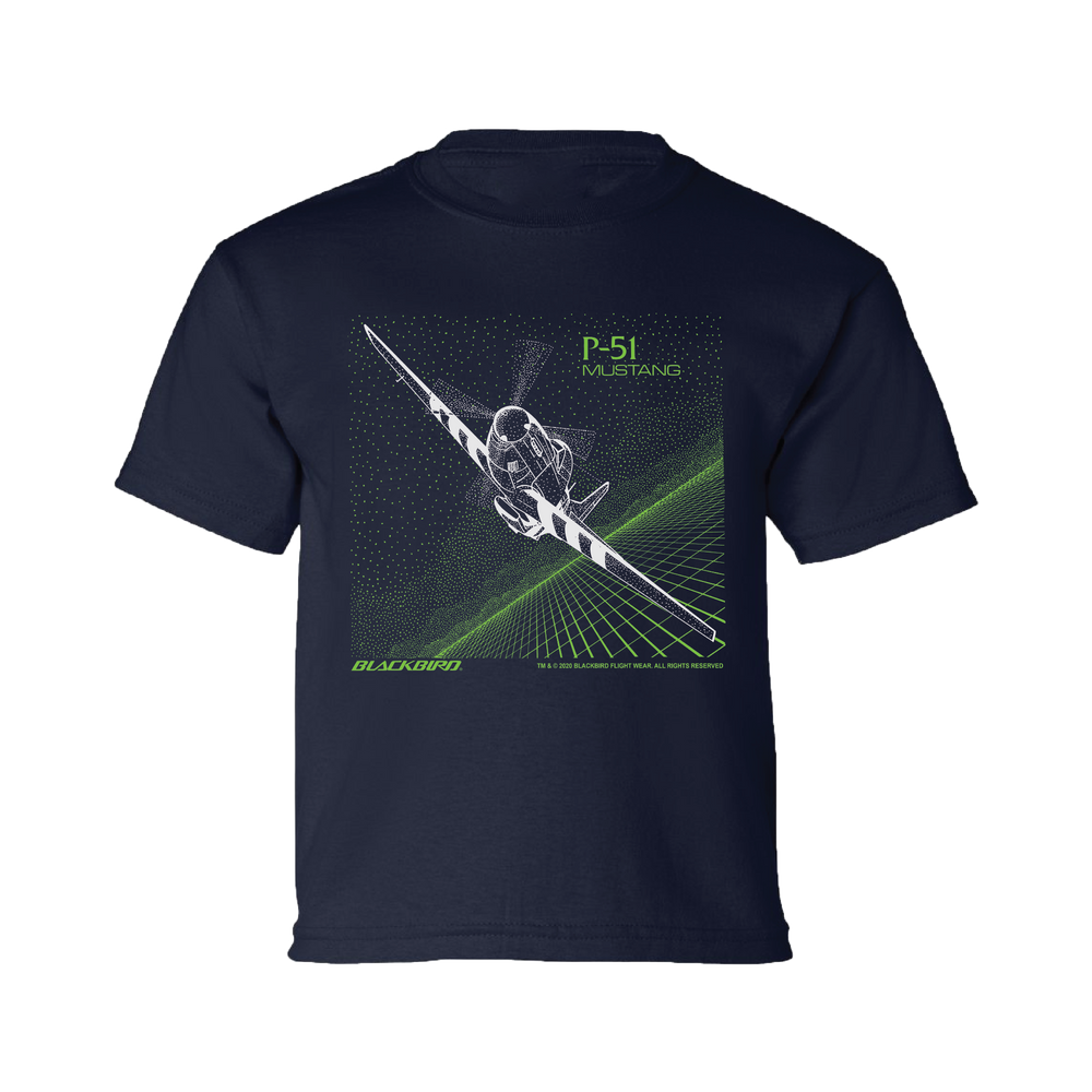 P-51 MUSTANG YOUTH TEE