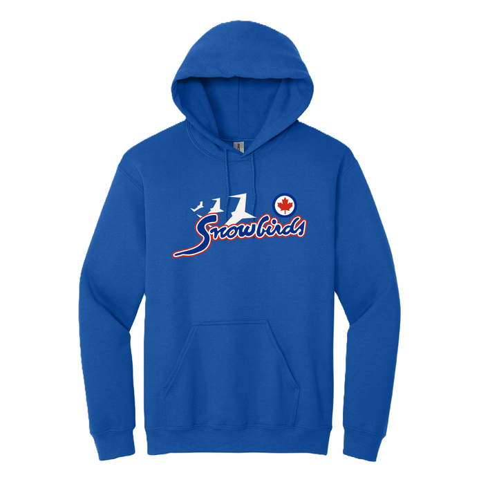 Canadian Snowbirds Script Hoodie