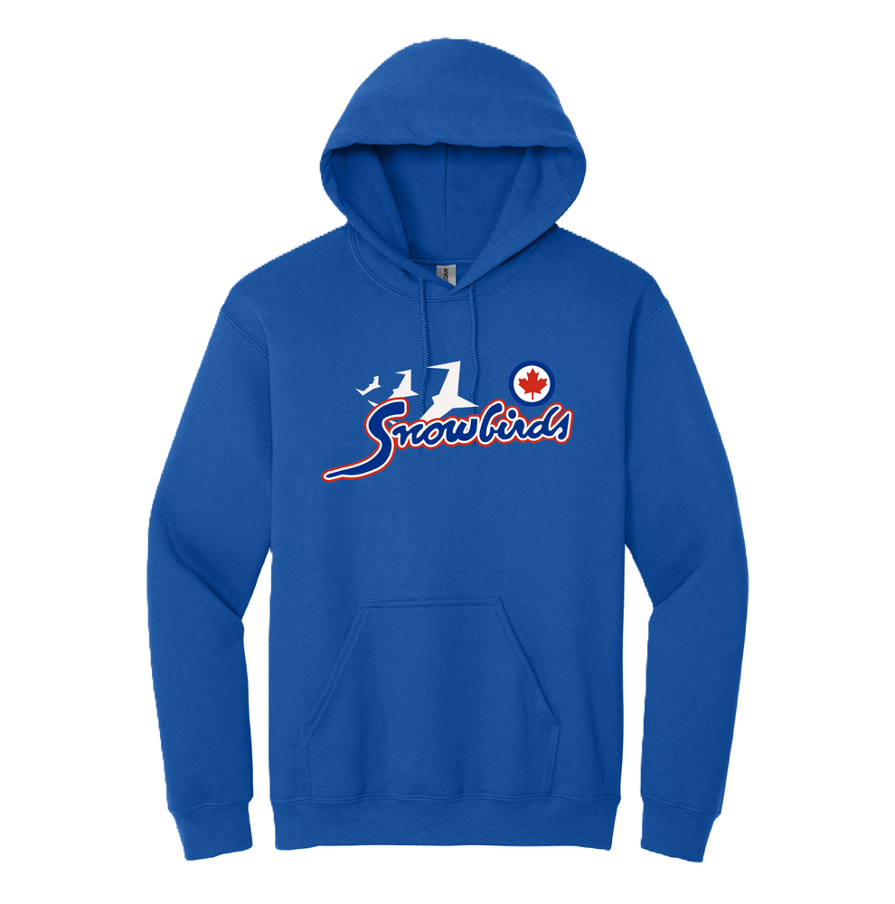 Canadian Snowbirds Script Hoodie