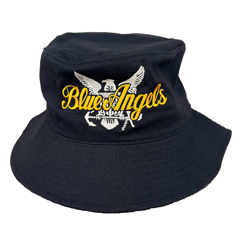 冬ギフト セ BLUE Wear Flight Blackbird — HAT BUCKET ANGELS® 帽子