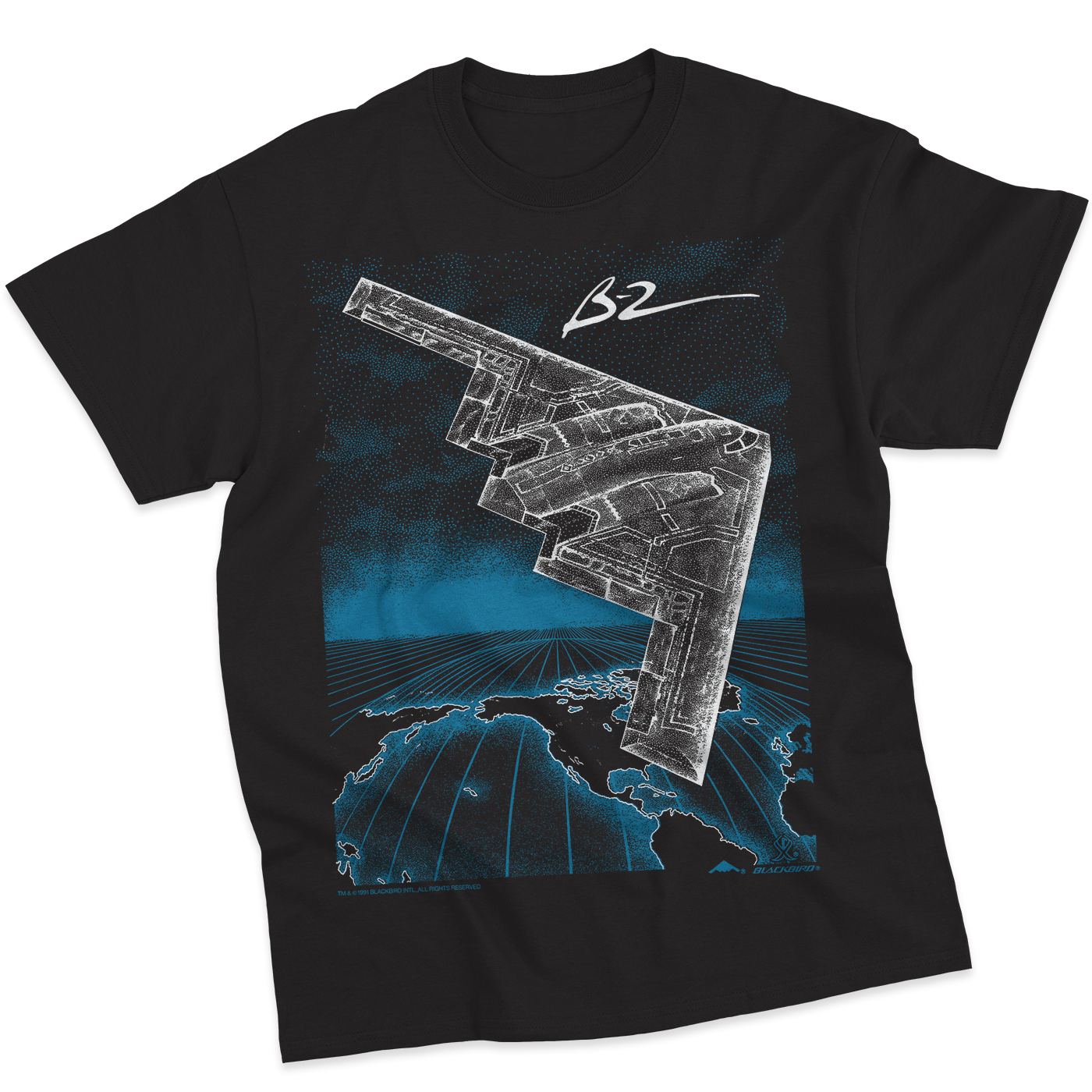 B-2 STEALTH BOMBER TEE SHIRTS I BLACKBIRD® FLIGHT WEAR — Blackbird