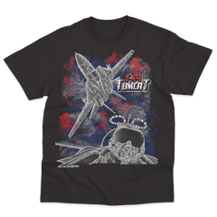 F-14 TOMCAT PILOT BLACK TEE