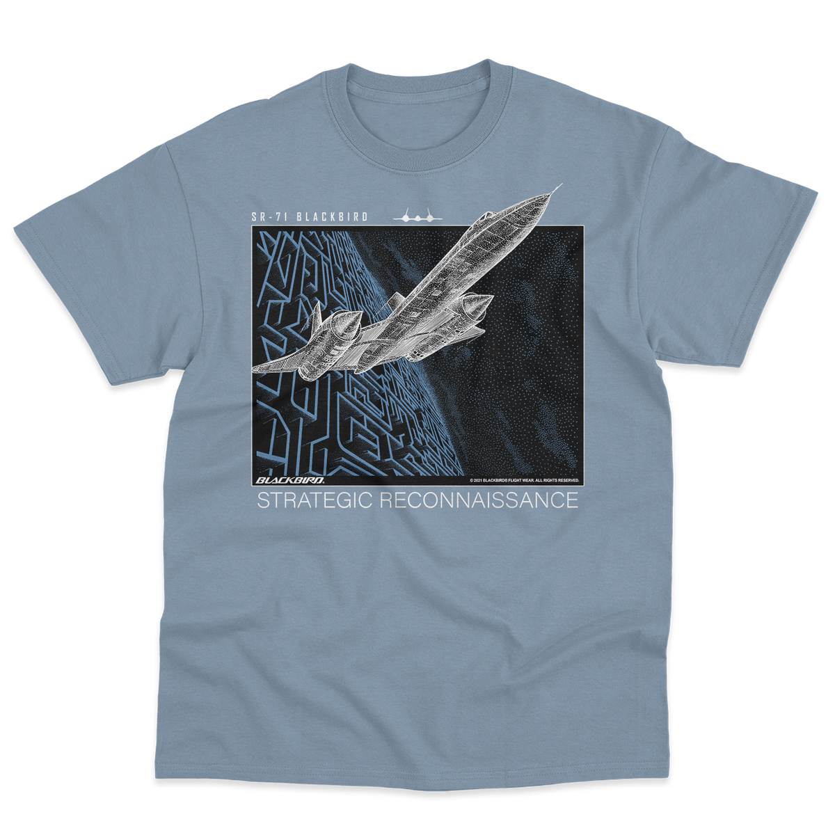 SR-71 TEE SHIRTS I BLACKBIRD® FLIGHT WEAR — Blackbird Flight