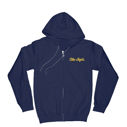 Blue Angels Zip-Up Hoodie