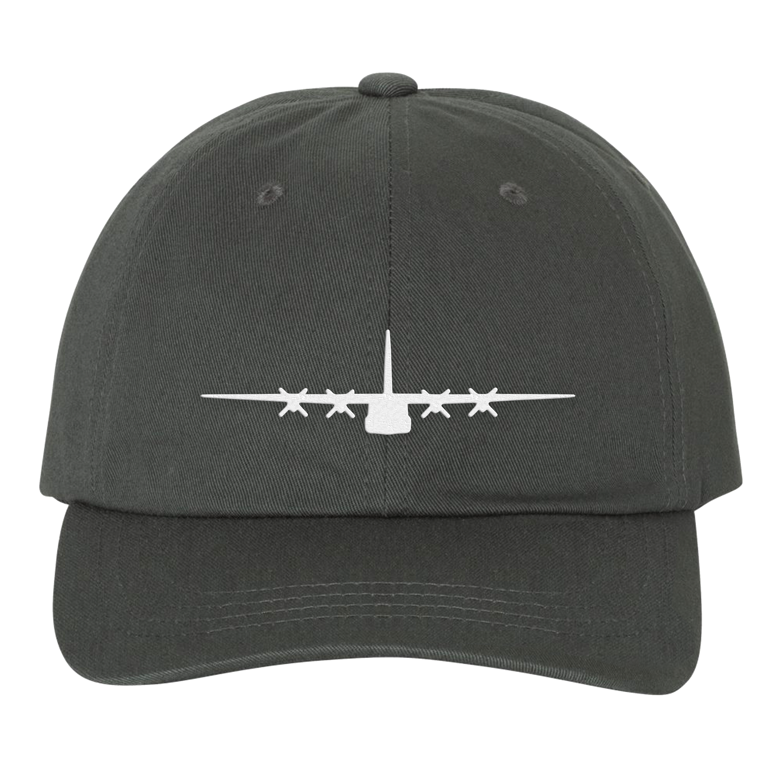 Custom Snapback Baseball Cap C-130 Hercules Embroidery Military Unit Cotton